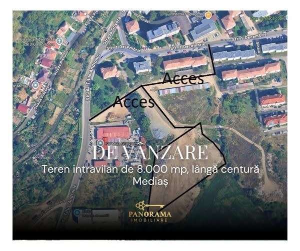 Teren intravilan de vânzare în Mediaș